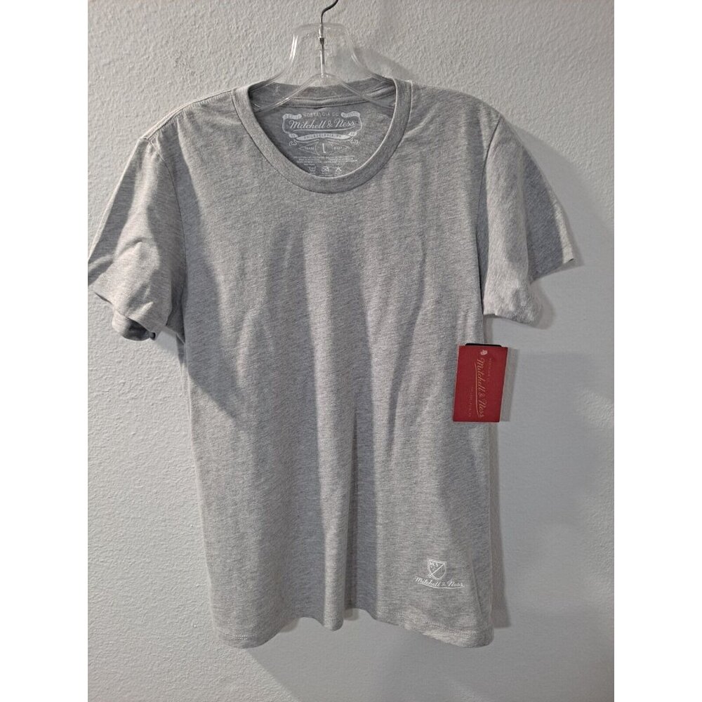 Mitchell & Ness MLS Youth Blank Round Neck Tee Shirt Classic Casual Large NWT